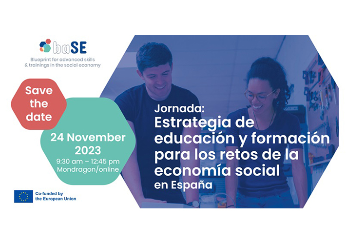 foto noticia Mondragon Unibertsitatea acoge el primer evento a nivel nacional de baSE, proyecto europeo liderado por la universidad sobre los retos de la economía social.